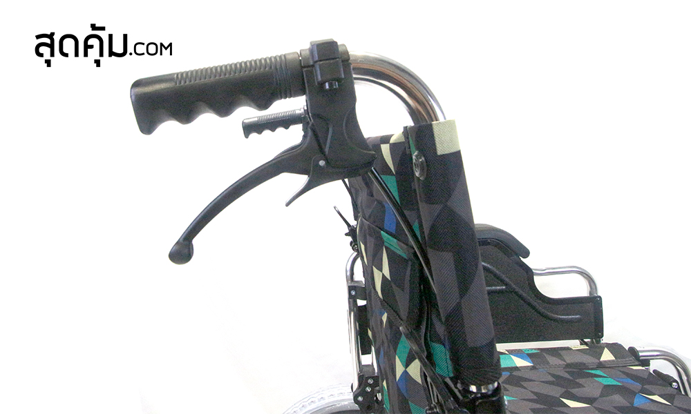 สุดคุ้ม รถเข็นผู้สูงอายุ อลูมิเนียมอัลลอยด์ พับได้ ล้อ 16 นิ้ว รุ่น 907