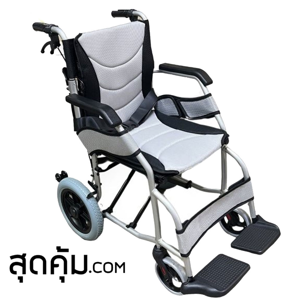 รถเข็นผู้สูงอายุ อลูมิเนียมอัลลอยด์ พับได้ ล้อ 12 นิ้ว รุ่น AS-3
