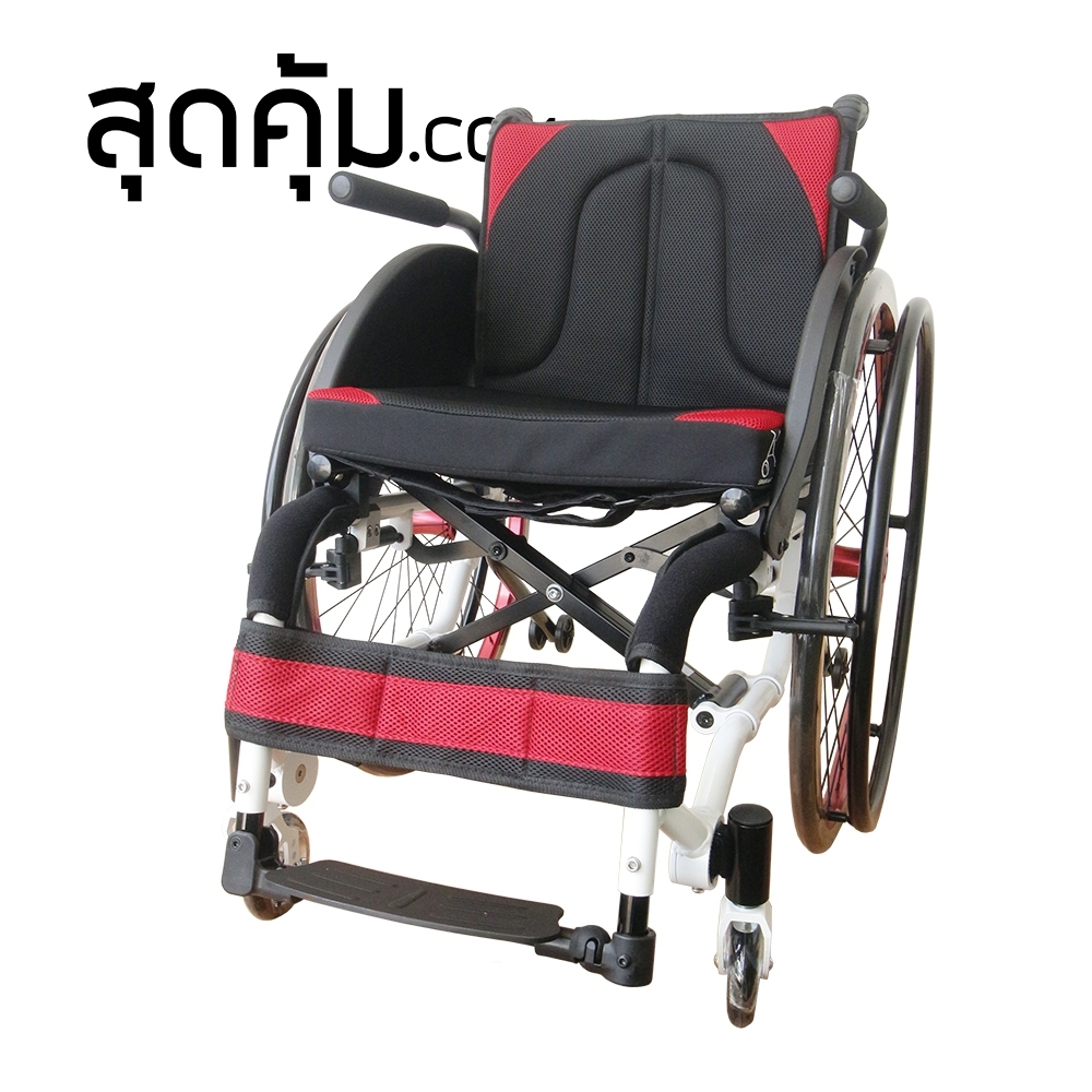 สุดคุ้ม รถเข็นสปอร์ตวีลแชร์ ล้อ 24 นิ้ว รุ่น CAREMAX