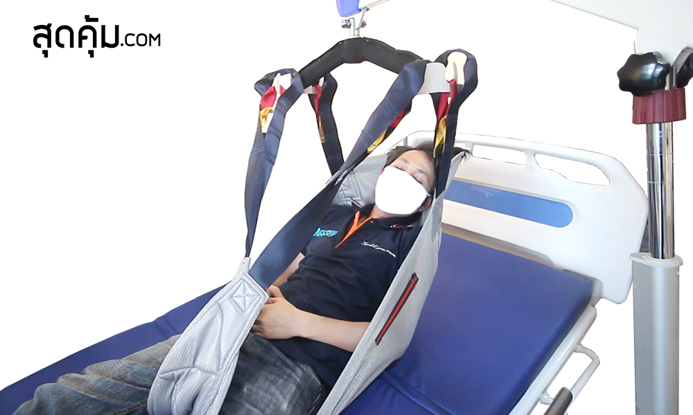 เครื่องยกตัวผู้ป่วยไฟฟ้า (Patient Lift) รุ่น Carry-02