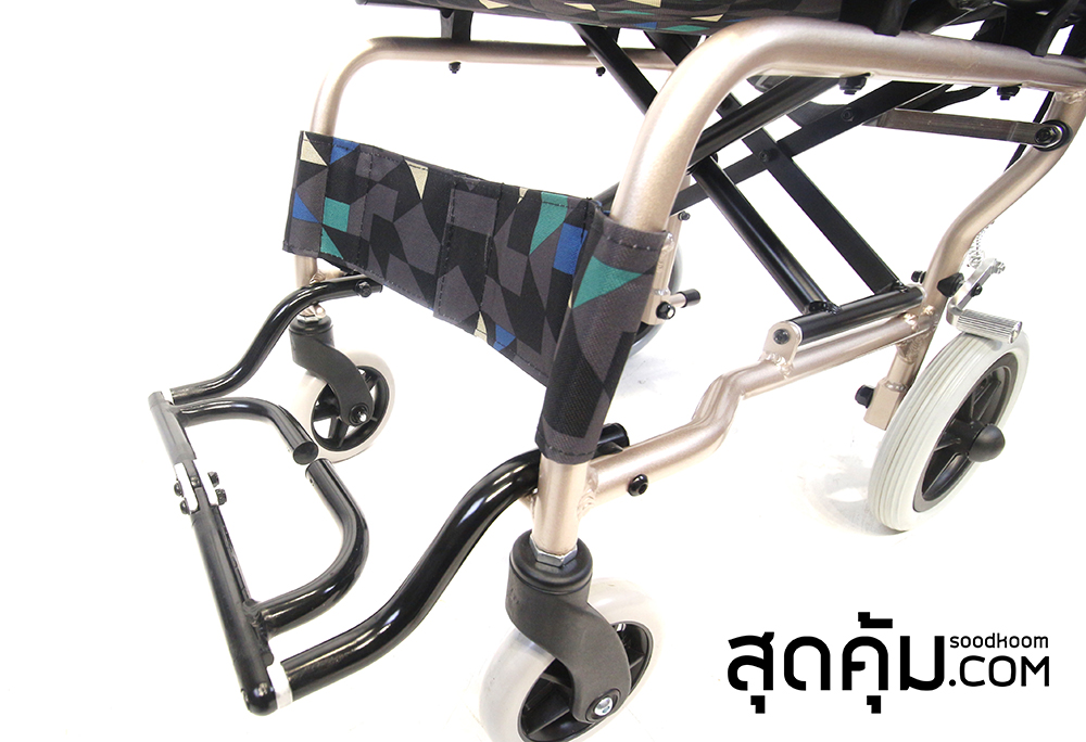 รถเข็นผู้สูงอายุ ขนาดเล็กพับได้ ล้อ 8 นิ้ว