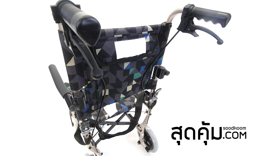 รถเข็นผู้สูงอายุ ขนาดเล็กพับได้ ล้อ 8 นิ้ว