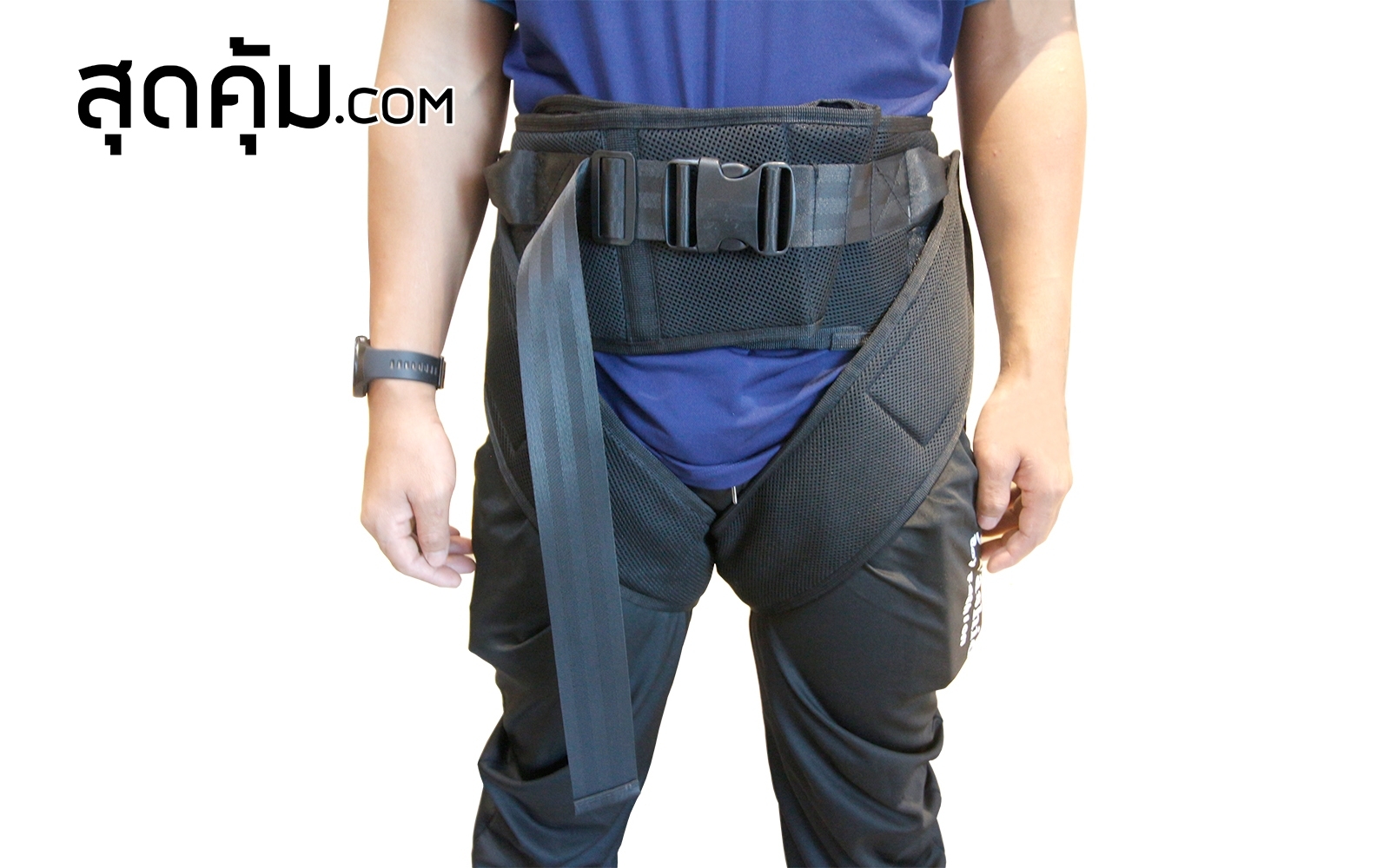 เข็มขัดพยุงตัวผู้ป่วย-เข็มขัดช่วยหัดเดิน-Safety-Transfer-Support-Belt-Free-Size