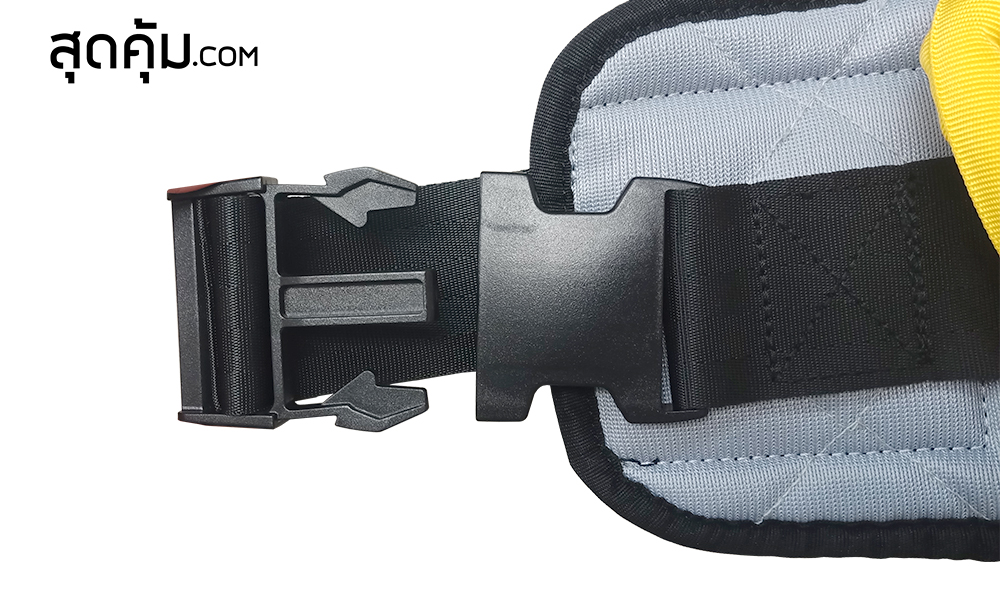 เข็มขัดพยุงตัวผู้ป่วย-เข็มขัดช่วยหัดเดิน-Safety-Transfer-Belt-Size-L-รุ่น-AGES-Belt-Yellow-Hook