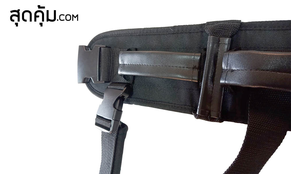 เข็มขัดพยุงตัวผู้ป่วย-เข็มขัดช่วยหัดเดิน-Safety-Transfer-Belt-Size-M-รุ่น-AGES-Belt-Black-Leg