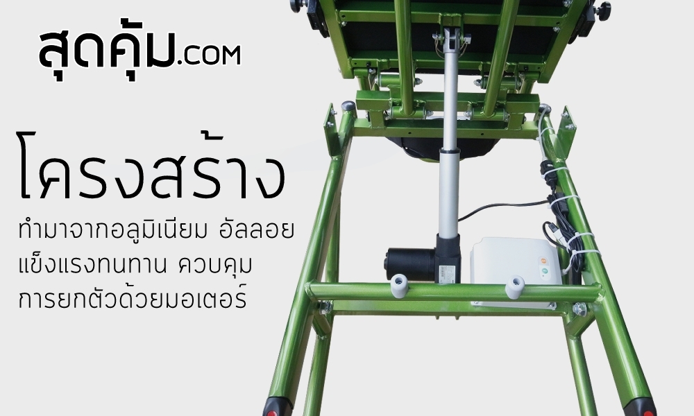 รถเข็น-วีลแชร์-สปอร์ต-ปรับยืน-Standing-Wheelchair-รุ่น-Super-Standing-One