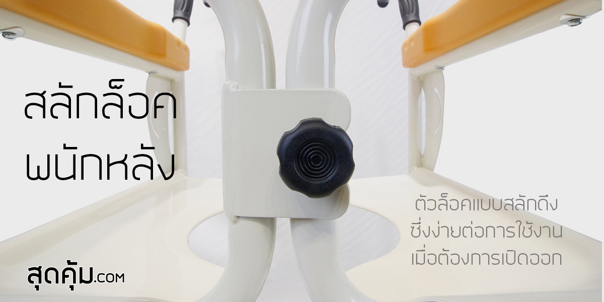 รถเข็นเคลื่อนย้าย พยุงผู้ป่วย นั่งถ่าย อเนกประสงค์ T-Fer-02 (ที-เฟอร์-ซีโร่ทู)