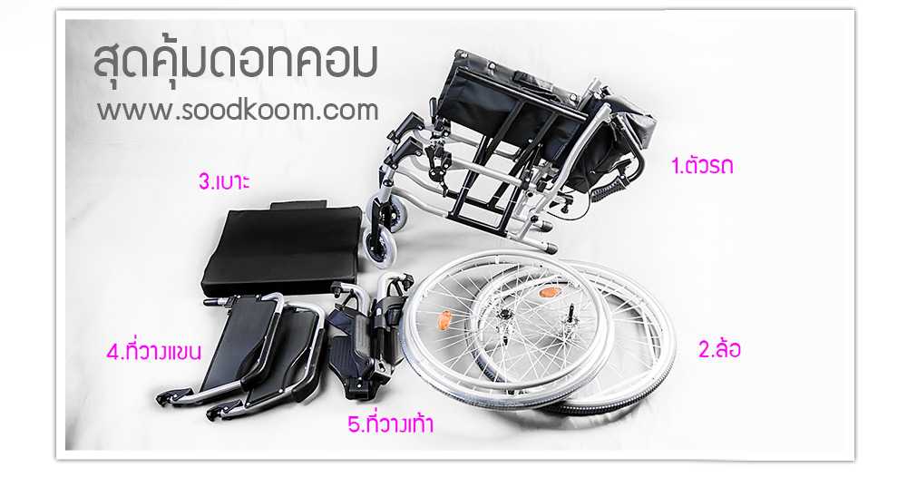 วีลแชร์ไฟฟ้าเบาที่สุด