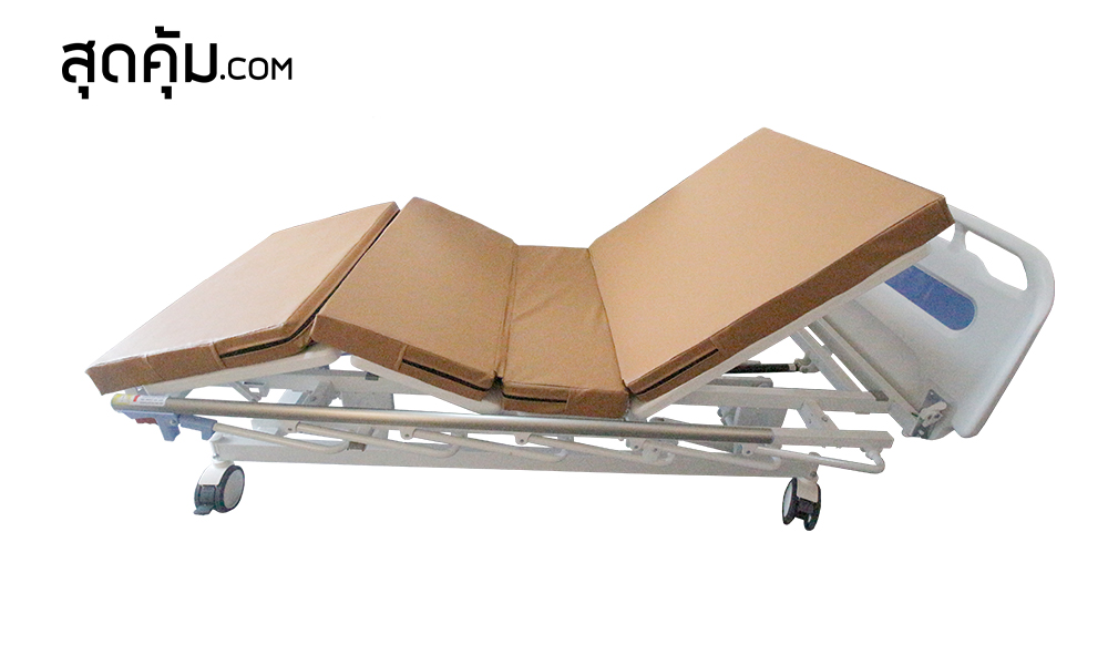 เบาะฟองน้ำอัด หุ้มหนัง PVC สีน้ำตาล